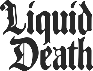 Liquid death Logo